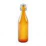 Купить Стеклянная бутылка 1 л оранжевая в Волгограде