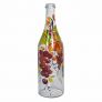Купить Стеклянная бутылка 1 л «Виноград» с ручной росписью в Волгограде