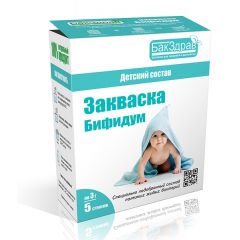 Закваска-пробиотик Бифидум БакЗдрав